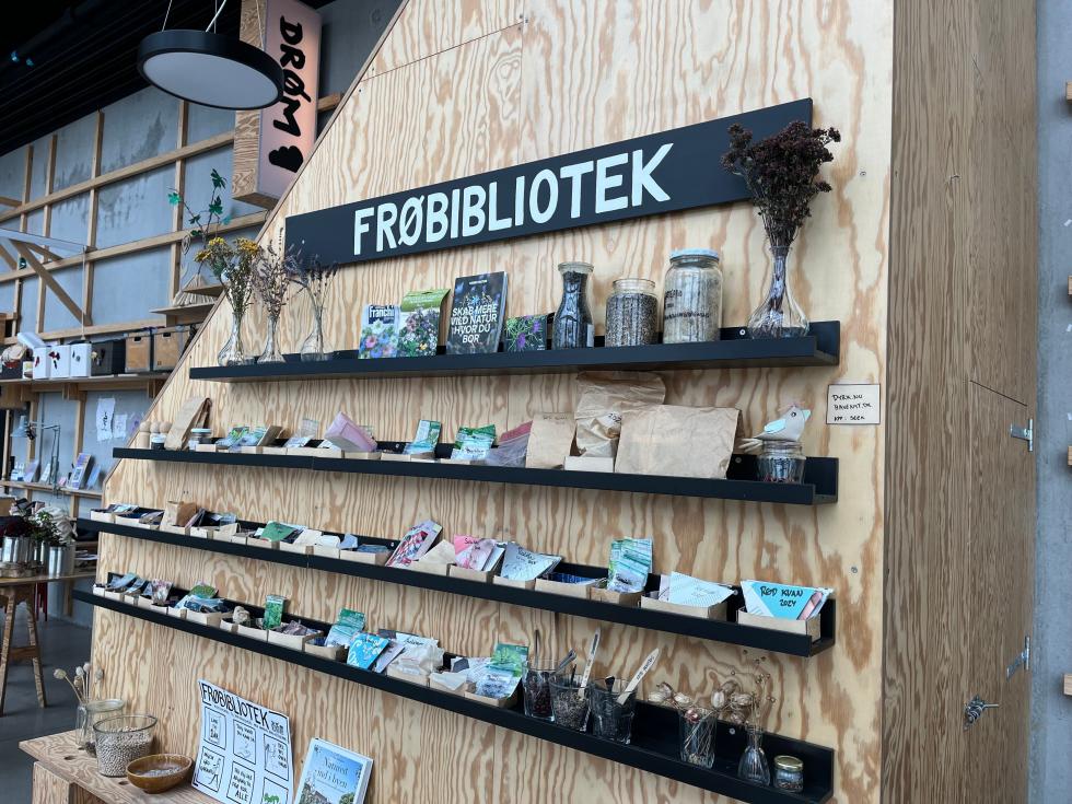 Frøbiblioteket Dokk1 er åbent