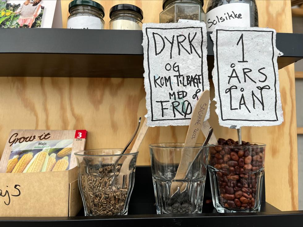 Frøbiblioteket er åbent