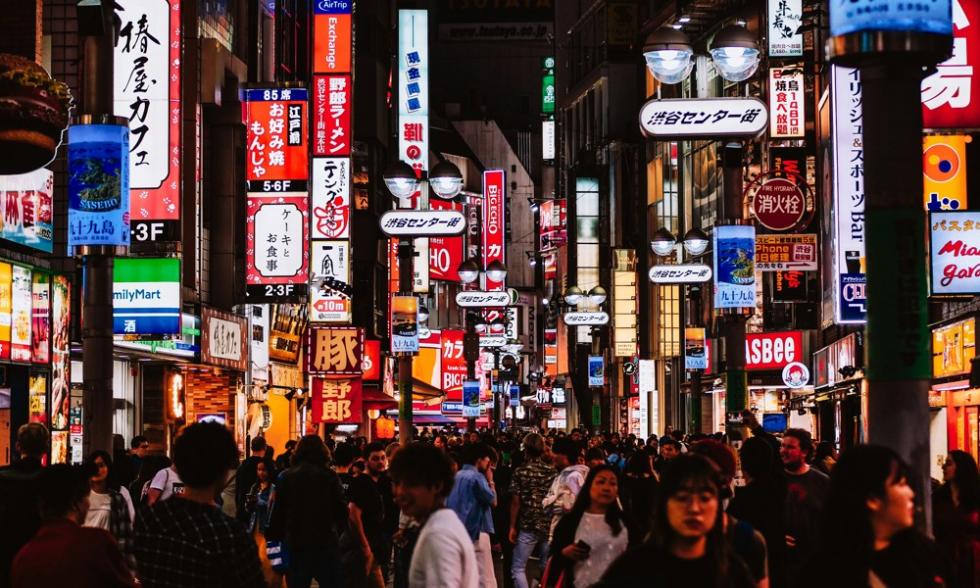Kina, Korea og Japan