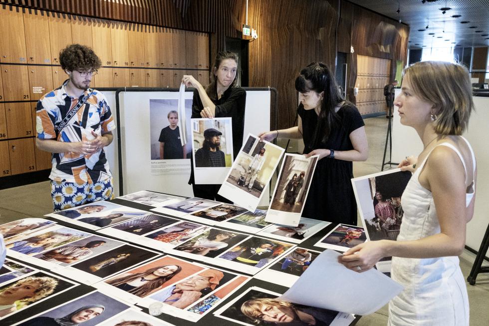 Levende fotografer på Dokk1