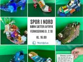 Fernisering: Spor i Nord - børn sætter aftryk