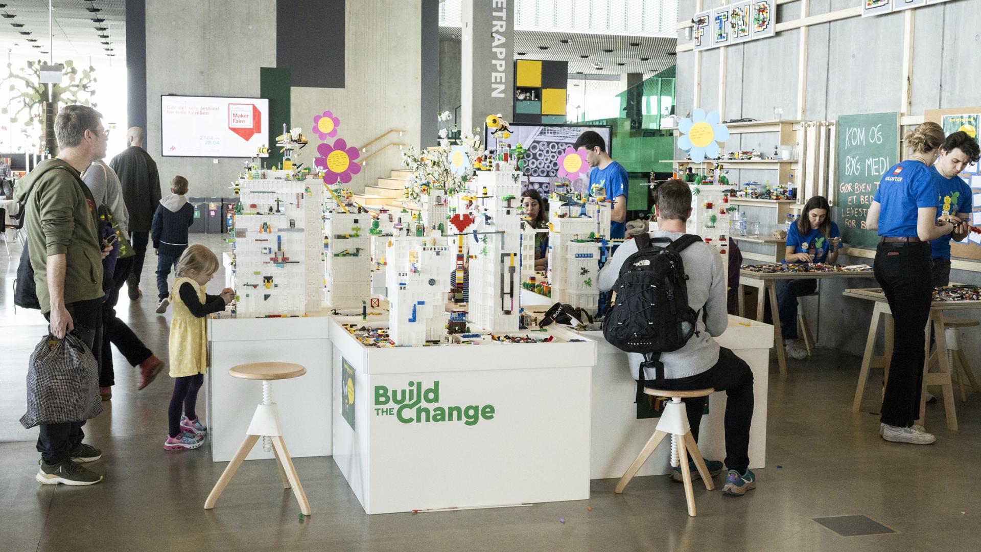 LEGO Build the Change - Maker Faire 2024